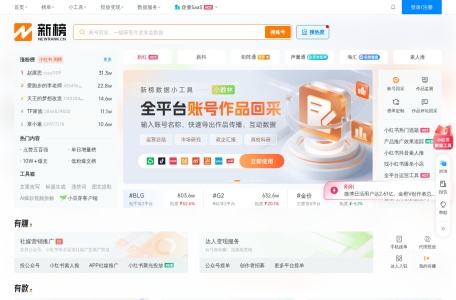 新榜自媒体指数榜