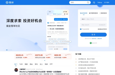 雪球热股榜