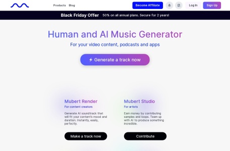Mubert AI Music