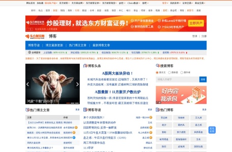 东方财富博客